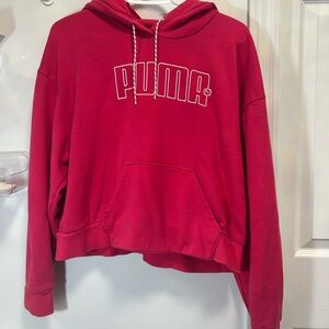 PUMA Women's Bold Red Hoodie